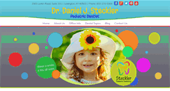 Desktop Screenshot of kykidsdentist.com